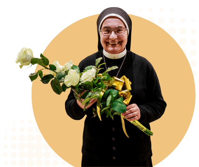 s. Salezja, pomagająca w pracy Misji